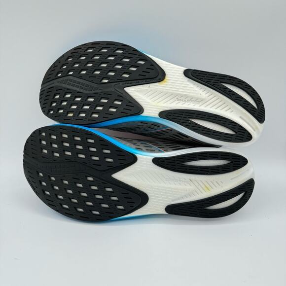 Brooks Hyperion Grey Atomic Blue Scarlet Road-Running Sneakers Men’s Size 11 - Picture 8 of 8